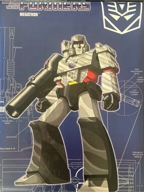 2002 Transformers Megatron Poster - Aprox Size 24x36 Inches
